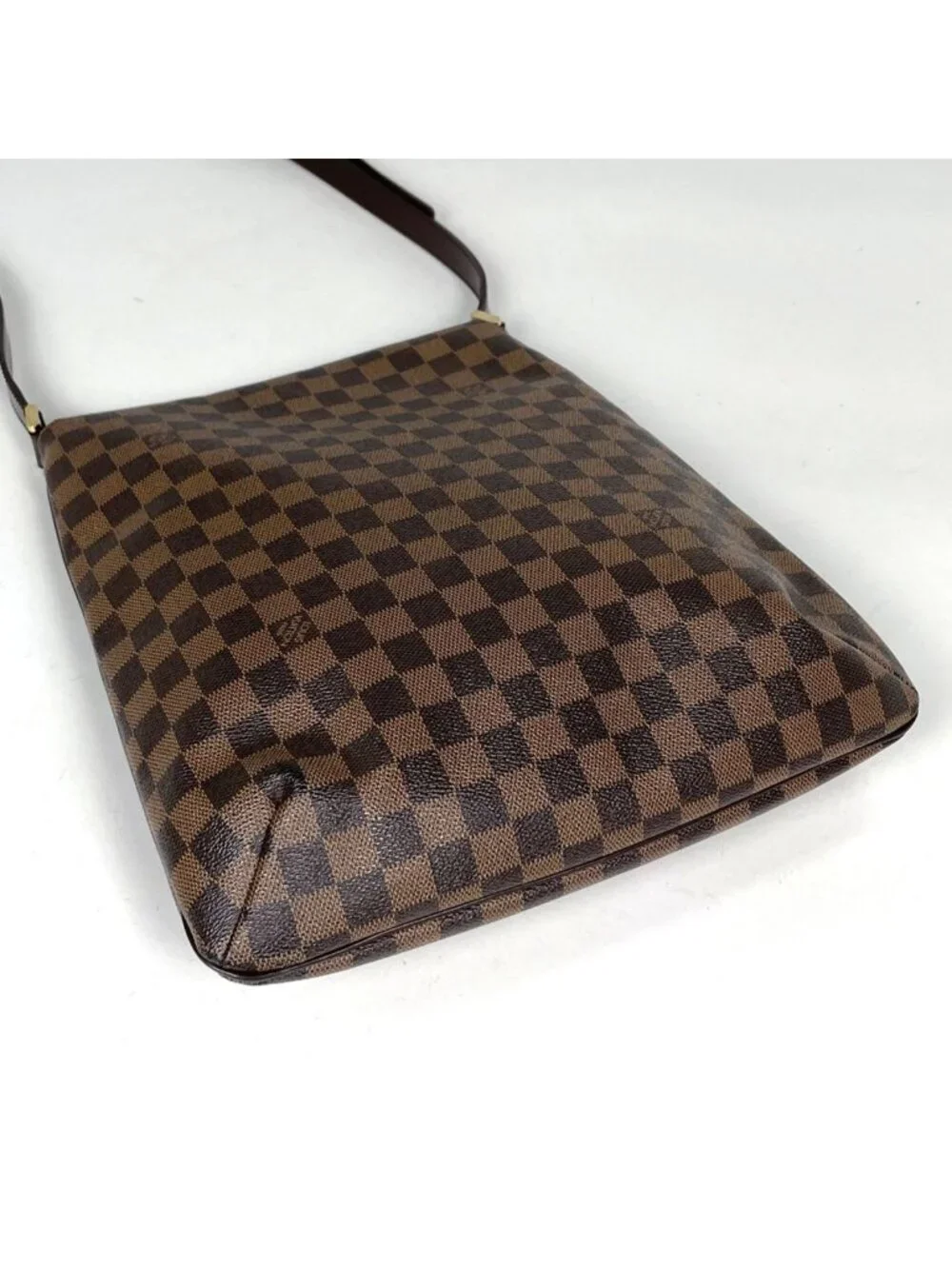 Louis Vuitton Musette Shoulder Bag Damier Brown